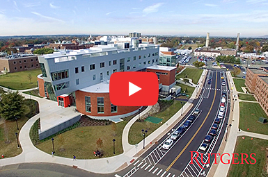 Weeks Hall of Engineering and hyperlink to video on new academic facilities